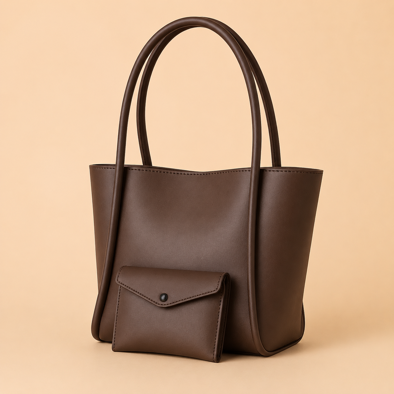 Prestige Tote Dark Brown