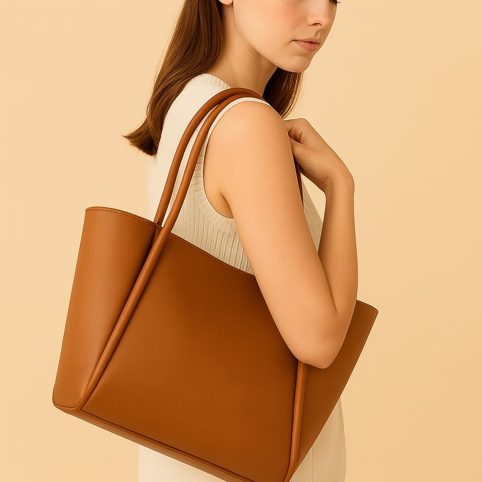 Prestige Tote Light Brown